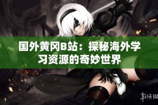 国外黄冈B站：探秘海外学习资源的奇妙世界