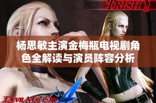 杨思敏主演金梅瓶电视剧角色全解读与演员阵容分析