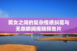 男女之间的复杂情感纠葛与无奈瞬间揭晓预告片