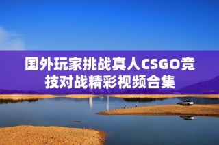 国外玩家挑战真人CSGO竞技对战精彩视频合集