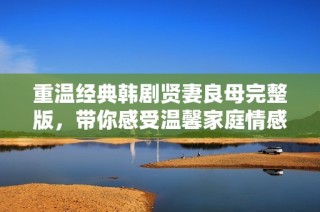 重温经典韩剧贤妻良母完整版，带你感受温馨家庭情感故事