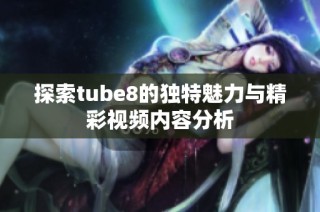 探索tube8的独特魅力与精彩视频内容分析