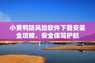 小黄鸭防风险软件下载安装全攻略，安全保驾护航