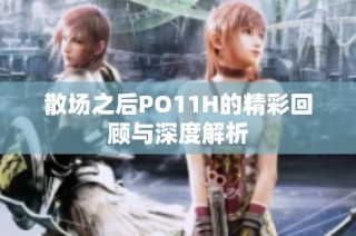 散场之后PO11H的精彩回顾与深度解析