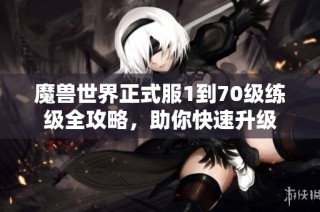 魔兽世界正式服1到70级练级全攻略，助你快速升级
