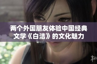 两个外国朋友体验中国经典文学《白洁》的文化魅力