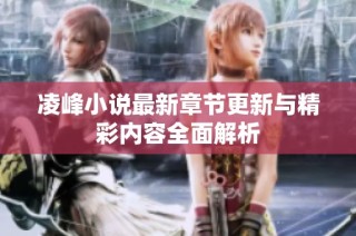 凌峰小说最新章节更新与精彩内容全面解析