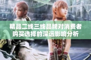 精品二线三线品牌对消费者购买选择的深远影响分析