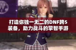 打造你独一无二的DNF跨5装备，助力战斗的擎智手游助手