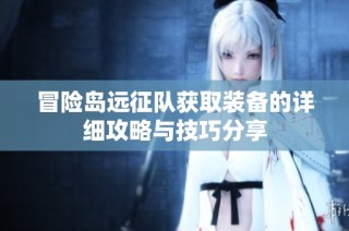冒险岛远征队获取装备的详细攻略与技巧分享