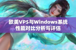 欧美VPS与Windows系统性能对比分析与评估