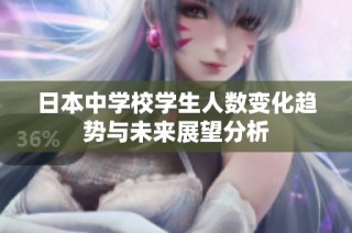 日本中学校学生人数变化趋势与未来展望分析