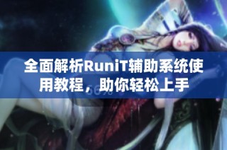 全面解析RuniT辅助系统使用教程，助你轻松上手