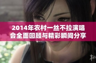 2014年农村一丝不拉演唱会全面回顾与精彩瞬间分享