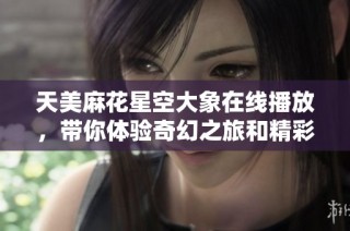 天美麻花星空大象在线播放，带你体验奇幻之旅和精彩故事