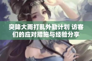 突降大雨打乱外勤计划 访客们的应对措施与经验分享