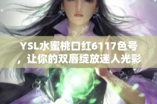 YSL水蜜桃口红6117色号，让你的双唇绽放迷人光彩