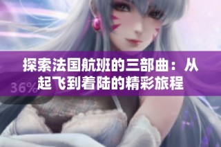 探索法国航班的三部曲：从起飞到着陆的精彩旅程