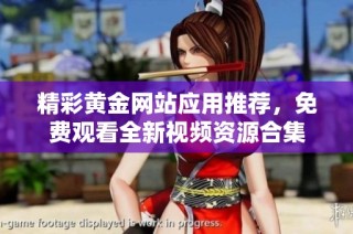 精彩黄金网站应用推荐，免费观看全新视频资源合集