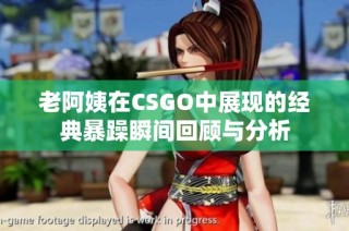 老阿姨在CSGO中展现的经典暴躁瞬间回顾与分析