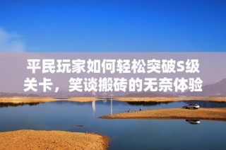 平民玩家如何轻松突破S级关卡，笑谈搬砖的无奈体验