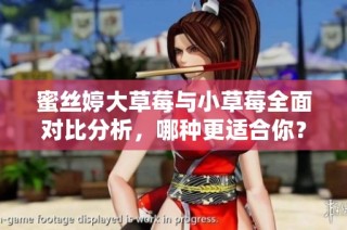 蜜丝婷大草莓与小草莓全面对比分析，哪种更适合你？
