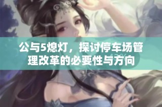 公与5熄灯，探讨停车场管理改革的必要性与方向