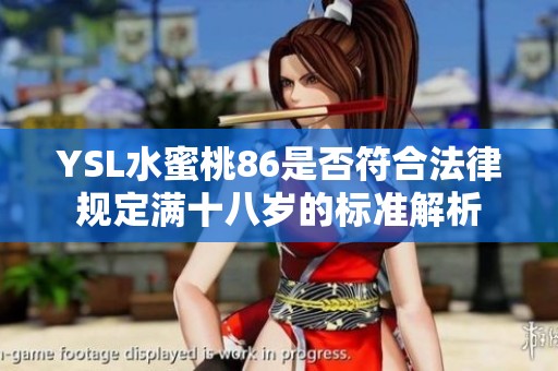 YSL水蜜桃86是否符合法律规定满十八岁的标准解析