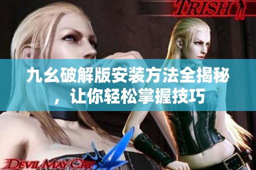 九幺破解版安装方法全揭秘，让你轻松掌握技巧