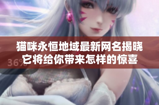 猫咪永恒地域最新网名揭晓它将给你带来怎样的惊喜