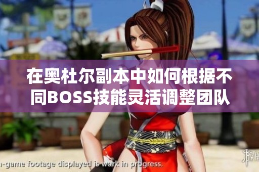 在奥杜尔副本中如何根据不同BOSS技能灵活调整团队战术