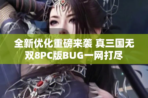全新优化重磅来袭 真三国无双8PC版BUG一网打尽