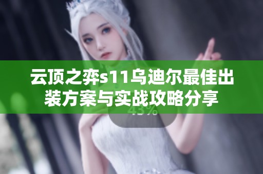 云顶之弈s11乌迪尔最佳出装方案与实战攻略分享