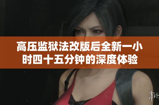高压监狱法改版后全新一小时四十五分钟的深度体验
