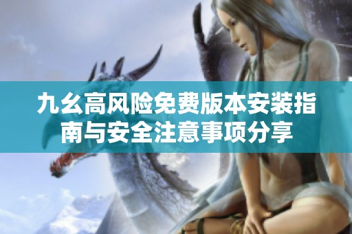九幺高风险免费版本安装指南与安全注意事项分享