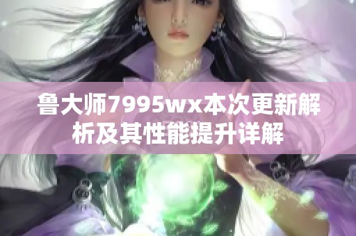 鲁大师7995wx本次更新解析及其性能提升详解