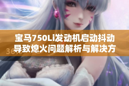 宝马750Li发动机启动抖动导致熄火问题解析与解决方案