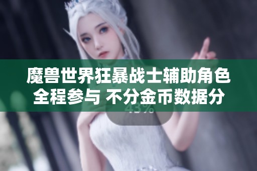 魔兽世界狂暴战士辅助角色全程参与 不分金币数据分析