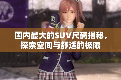 国内最大的SUV尺码揭秘，探索空间与舒适的极限