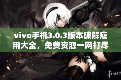 vivo手机3.0.3版本破解应用大全，免费资源一网打尽