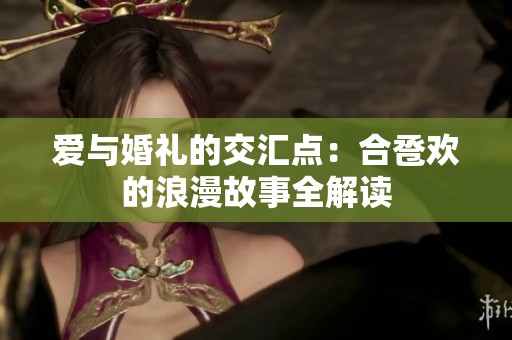 爱与婚礼的交汇点：合卺欢的浪漫故事全解读